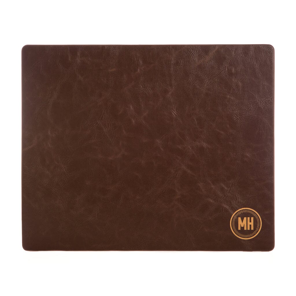 Mouse Pad: Circle Swanky Badger Brown 