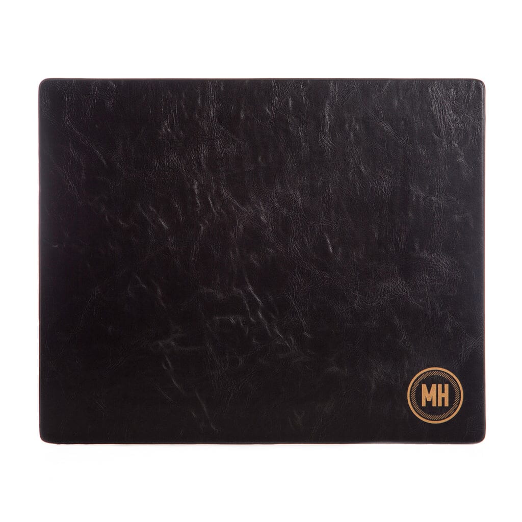 Mouse Pad: Circle Swanky Badger Black 