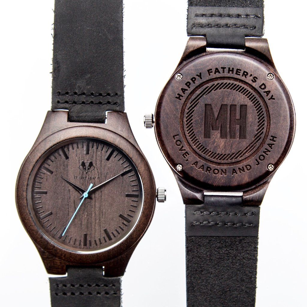 Father s day engraved hot sale watch