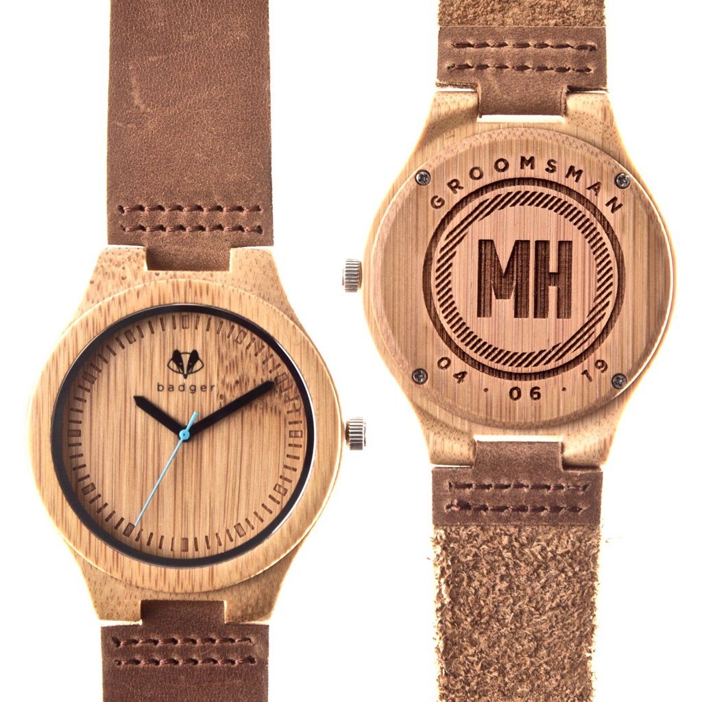 Bamboo Classic Watch Groomsmen