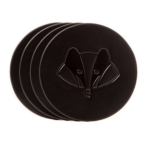 Leather Coasters - Set of 4 Swanky Badger 
