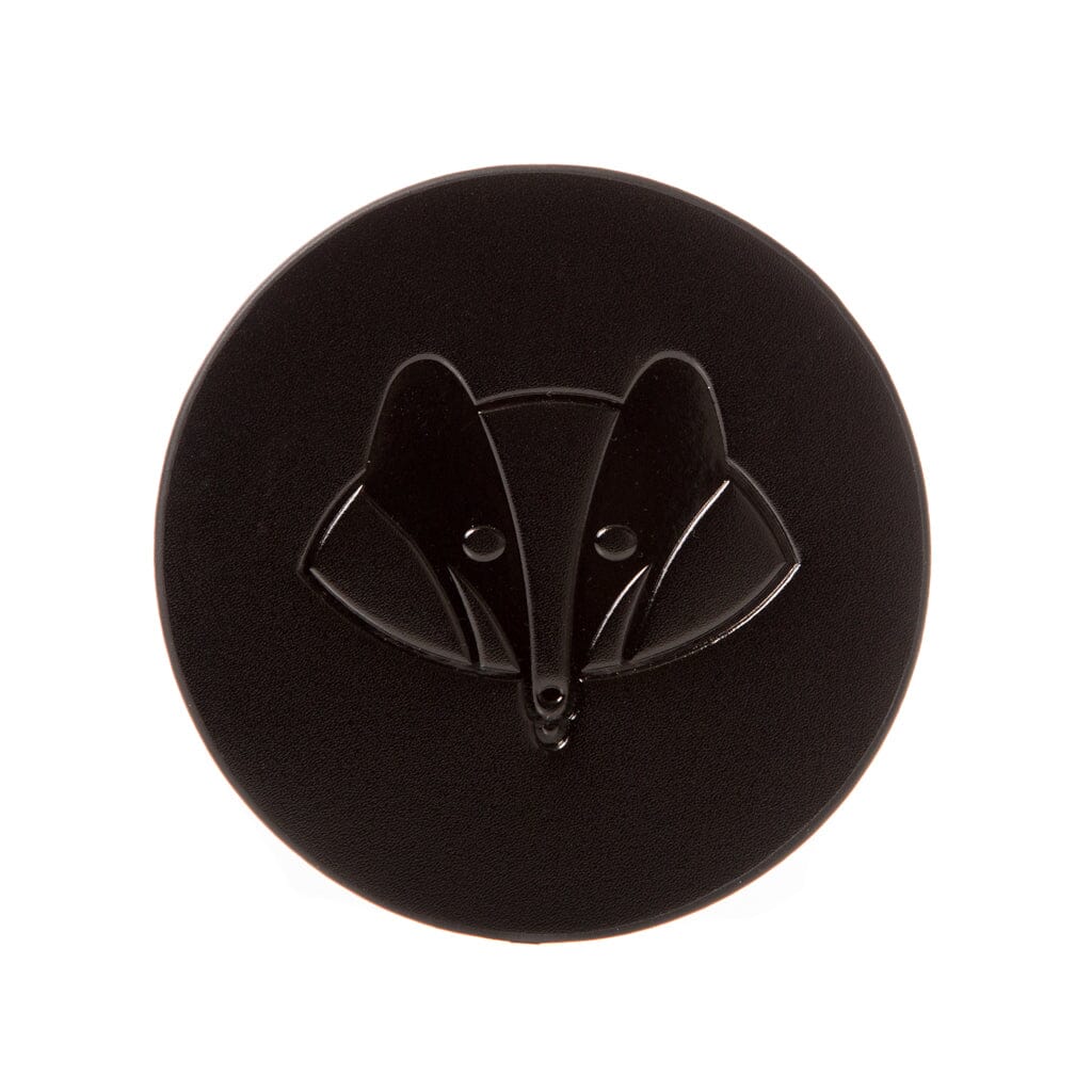 Leather Coasters - Set of 4 Swanky Badger Black 
